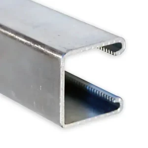 P1000 Unistrut Channel - 41x41mm 2.5mm 5M Standard Profile for Industrial Applications