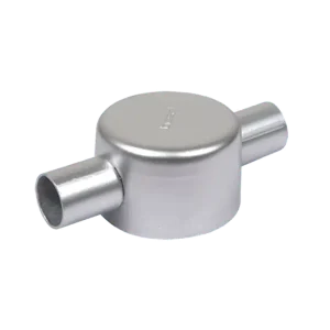 2 Way Straight 180' Conduit Box x GCB2-25 x 2 way Conduit box 25mm