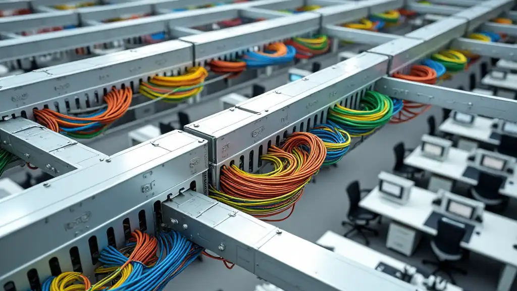 Steel Trunking from The Cable Manager