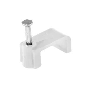Cable Clip Flat 12.5mm x 100pk (CABLE CLIP -F125)