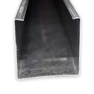 P2200 Trunking Galvanised Steel Unistrut Channel 50 x 50 x 3000mm 0.8mm - PG finish - Excl Cover/Lid - for Electrical Wiring Management