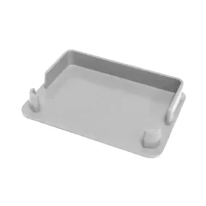 End Cap 75 X 75mm PVC Trunking Industrial CLT Grey (CLT3-GE)