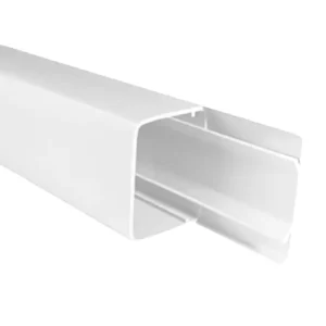 PVC Trunking Industrial 100 X 100mm X 3M CLT White (CLT6-W)